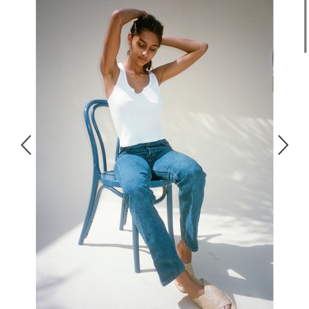 SOLD NWT LACAUSA Roxy Tank in Black